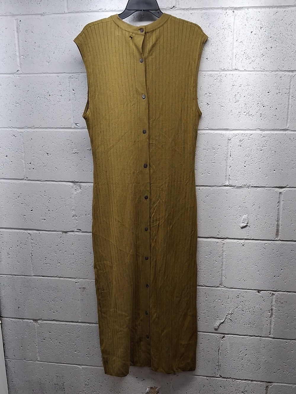 NWOT Womens Modern Citizen Serin Creweneck Button Back Dress